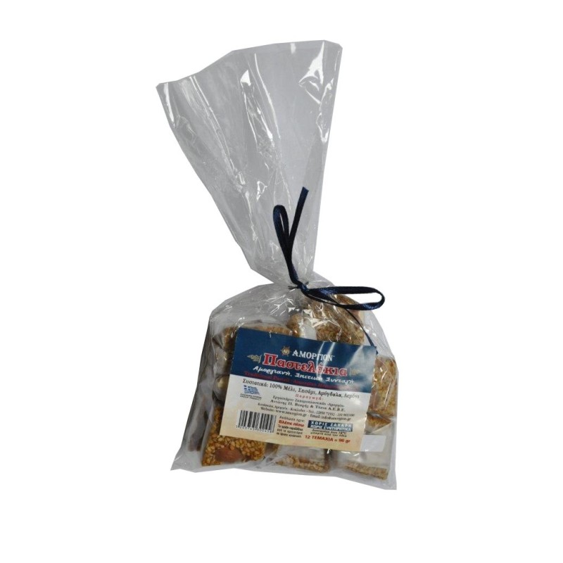 Traditional Almonds Snack Bag Amorgion (12pieces) 96gr 