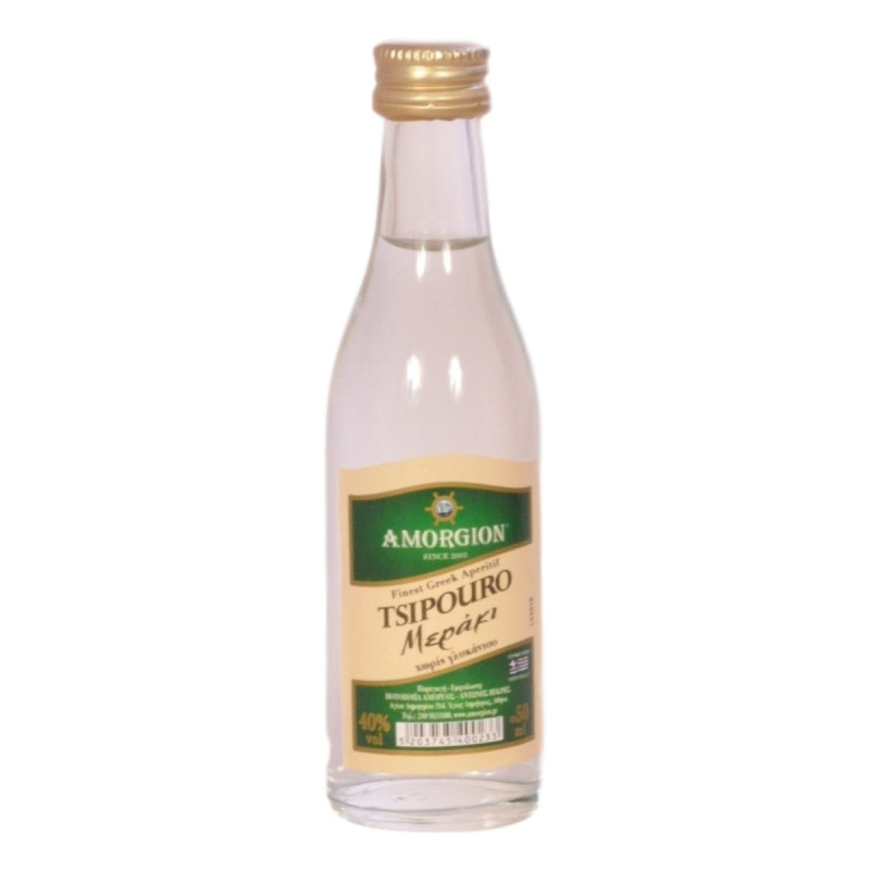 Tsipouro Amorgion Meraki 50ml - Αμόργιον