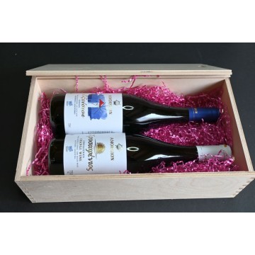 Συσκευασία δώρου Κρασιά Εξαίσιος & Χρυσαφένιος No572